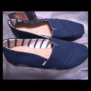 Toms Classic Heritage Solid Canvas Flat